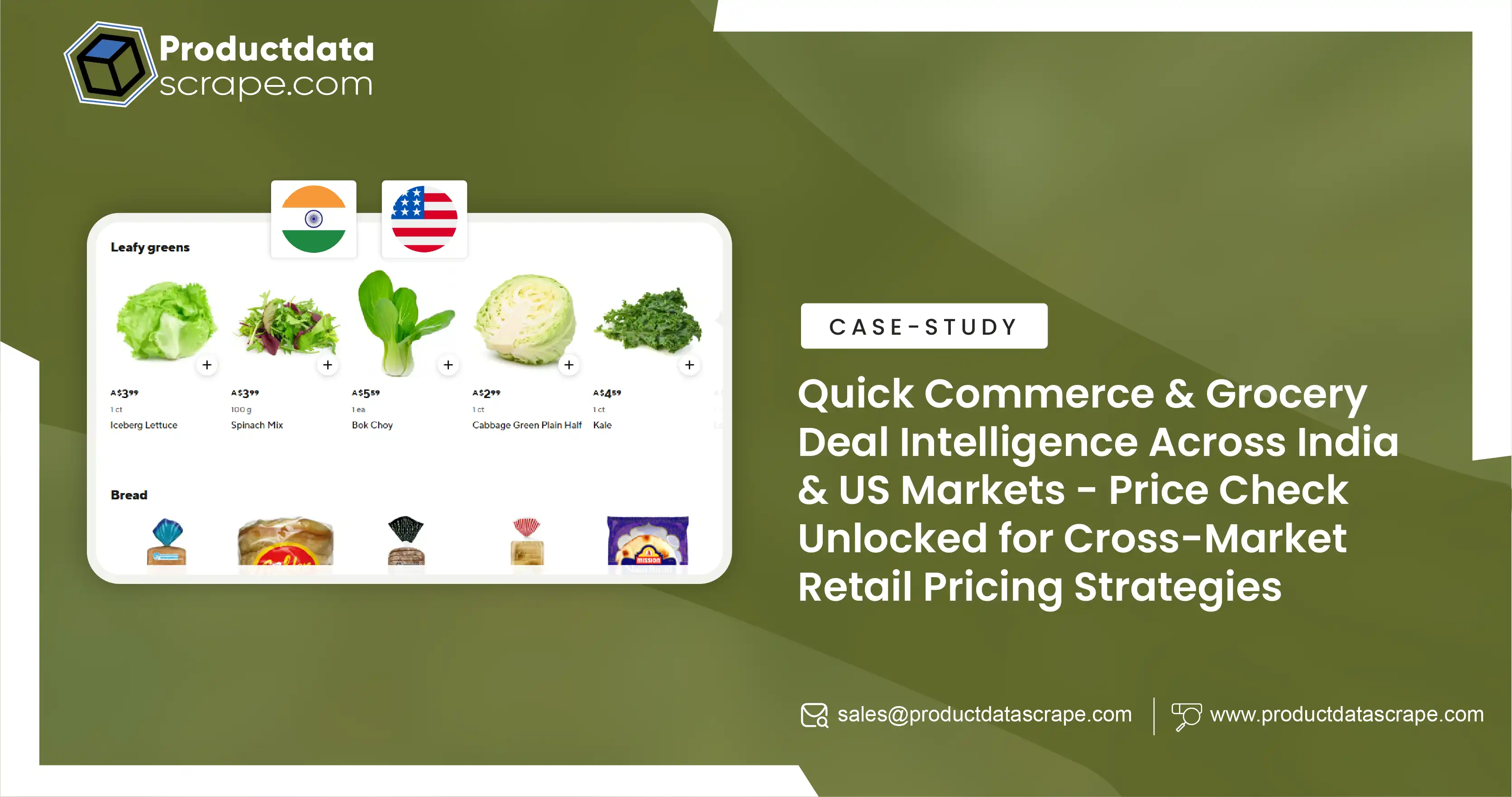 Quick Commerce & Grocery Deal Intelligence Across India & US Markets - Price Check Unlocked for Cross-Market Retail Pricing Strategies